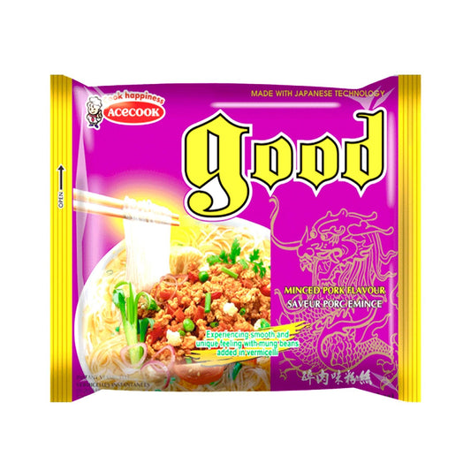 Acecook Instant Mung Bean Vermicelli Minced Pork Flavor 55g - The Snacks Box - Asian Snacks Store - The Snacks Box - Korean Snack - Japanese Snack