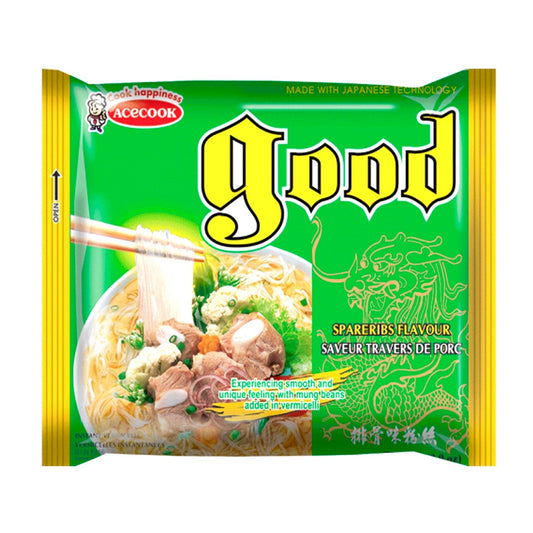 Acecook Instant Mung Bean Vermicelli Spareribs Flavor 55g - The Snacks Box - Asian Snacks Store - The Snacks Box - Korean Snack - Japanese Snack