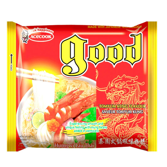 Acecook Instant Mung Bean Vermicelli Tom Yum Kung Flavor 55g - The Snacks Box - Asian Snacks Store - The Snacks Box - Korean Snack - Japanese Snack