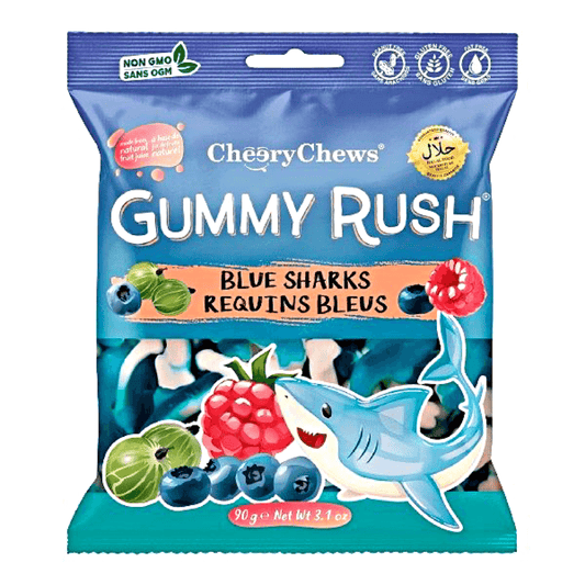 Cheery Chews Gummy Crush Blue Sharks - The Snacks Box - Asian Snacks Store - The Snacks Box - Korean Snack - Japanese Snack