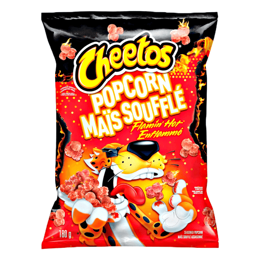 Cheetos Popcorn Flamin Hot 180g - The Snacks Box - Asian Snacks Store - The Snacks Box - Korean Snack - Japanese Snack
