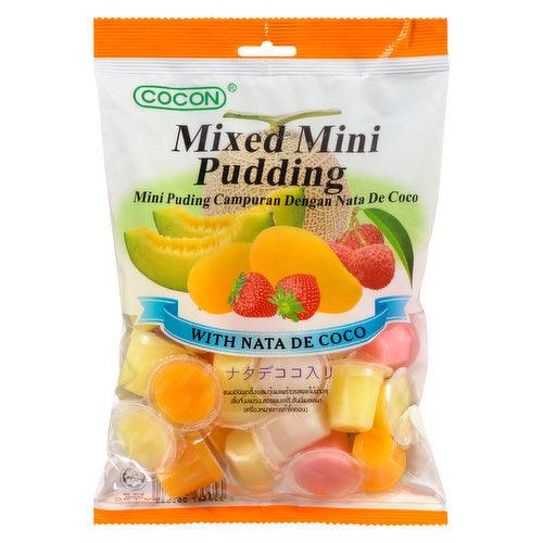 Cocon Mixed Mini Pudding 25x15g - The Snacks Box - Asian Snacks Store - The Snacks Box - Korean Snack - Japanese Snack