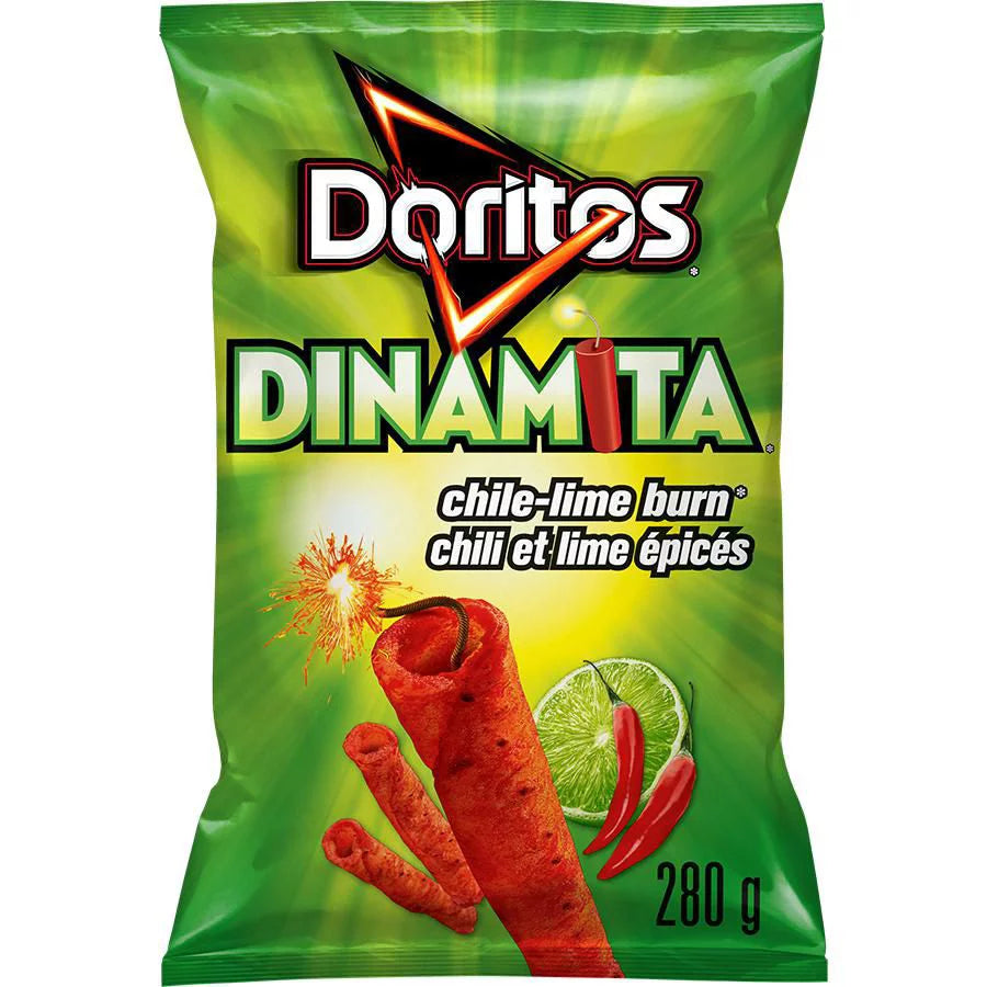 Doritos Dinamita Chile Lime Chips 280g - The Snacks Box - Asian Snacks Store - The Snacks Box - Korean Snack - Japanese Snack