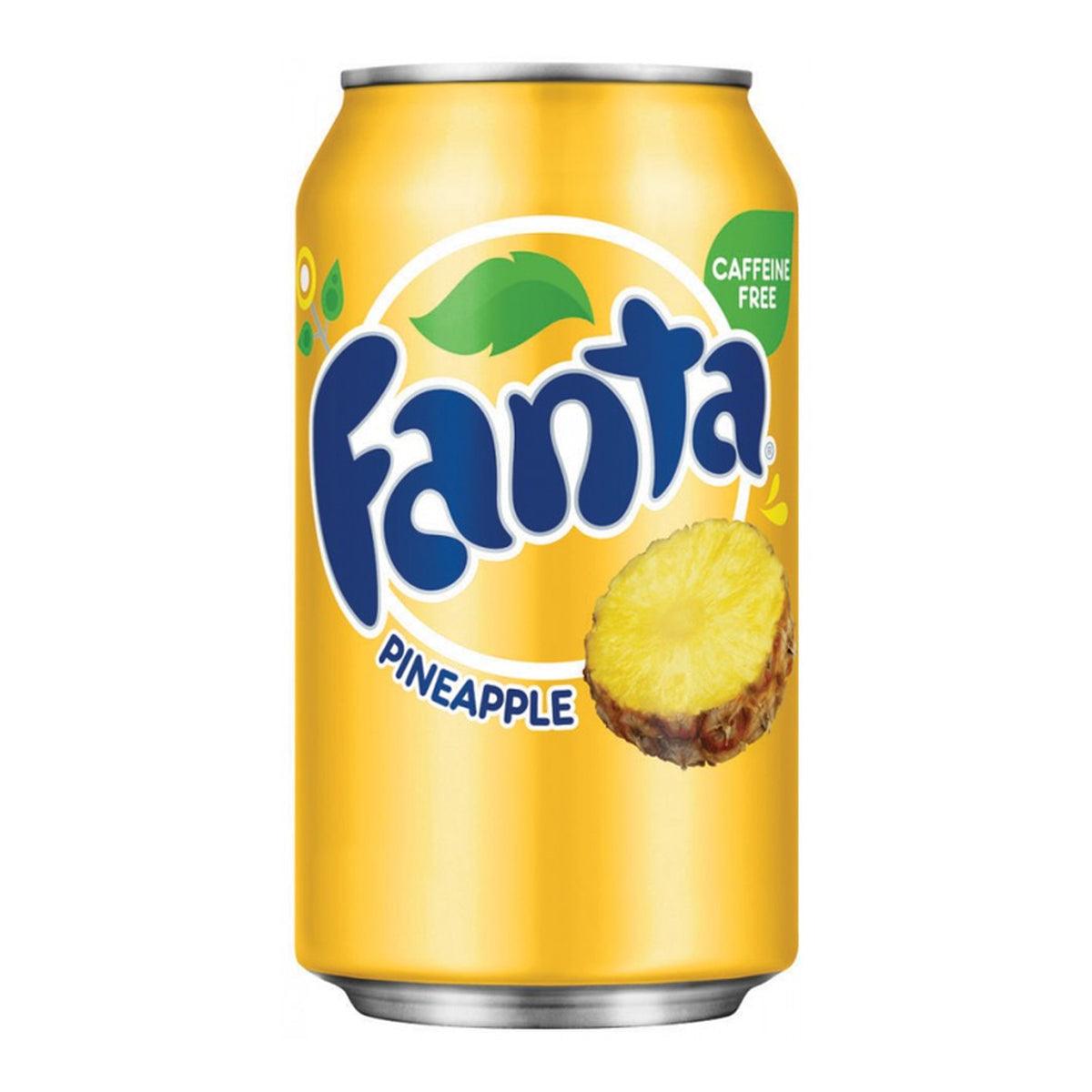 Fanta Pineapple 355ml - The Snacks Box - Asian Snacks Store - The Snacks Box - Korean Snack - Japanese Snack