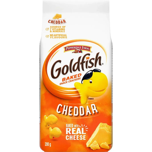 Gold Fish Cheddar Cracker Snack - The Snacks Box - Asian Snacks Store - The Snacks Box - Korean Snack - Japanese Snack