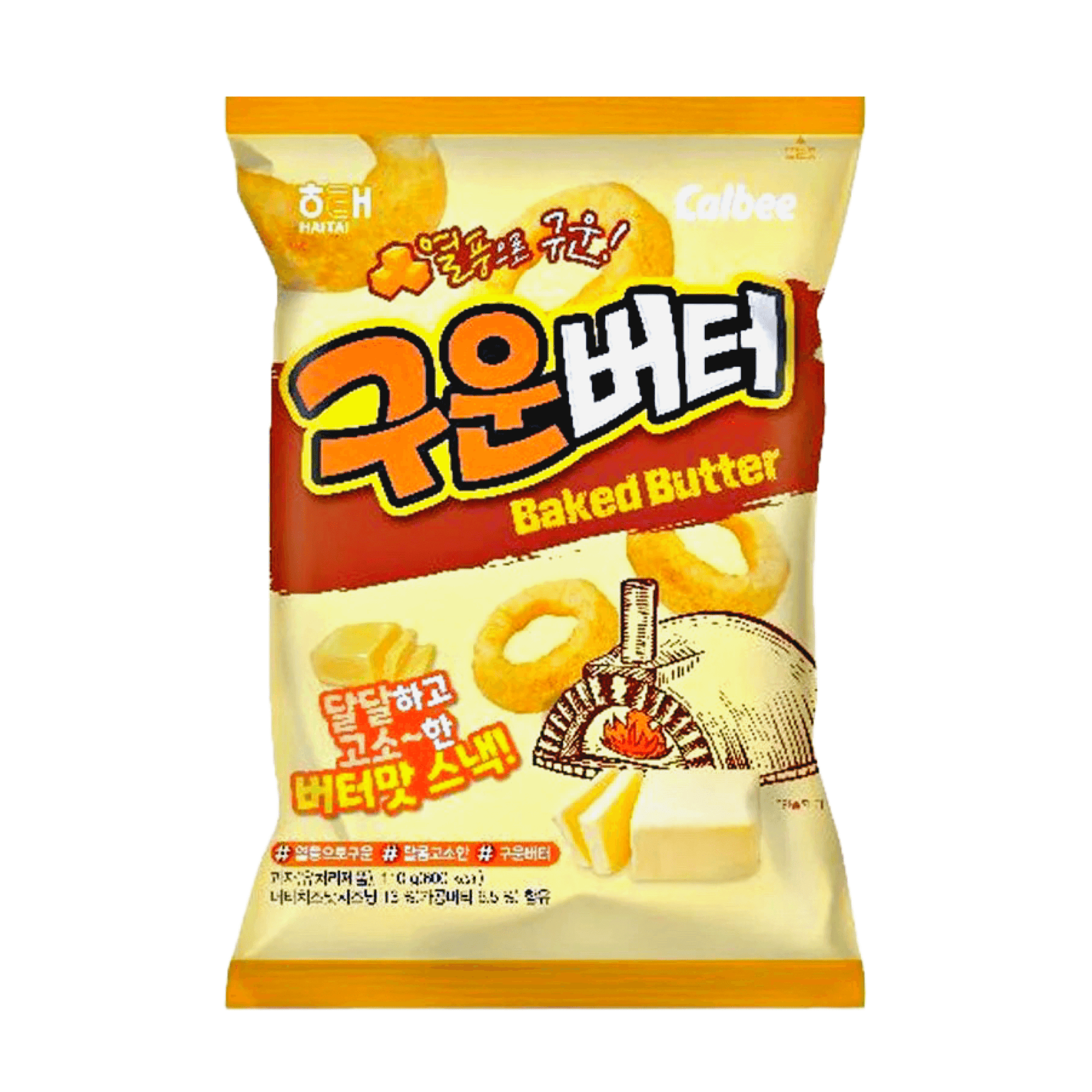 Haitai Baked Butter Snack 110g - The Snacks Box - Asian Snacks Store - The Snacks Box - Korean Snack - Japanese Snack