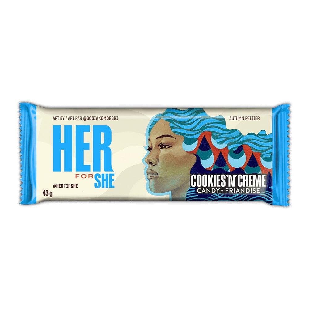 Hershey’s Cookies ‘N’ Creme Chocolate Bar(43G) - The Snacks Box - Asian Snacks Store - The Snacks Box - Korean Snack - Japanese Snack