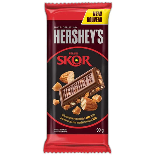 Hershey’s with Skor Chocolate Bar 90g - The Snacks Box - Asian Snacks Store - The Snacks Box - Korean Snack - Japanese Snack