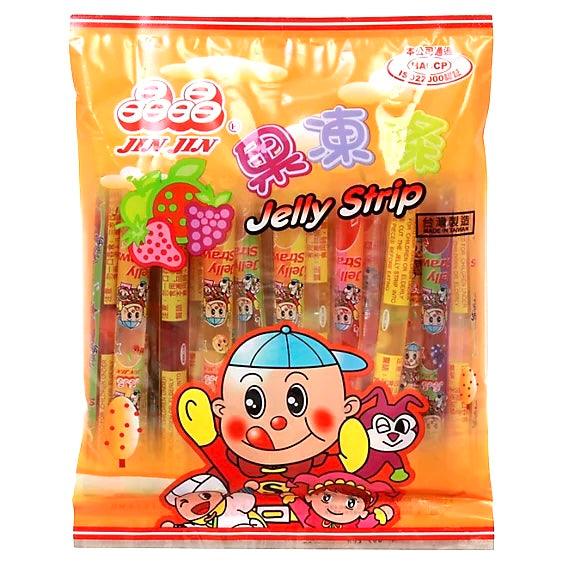 Jin Jin Jelly Strip 470g - The Snacks Box - Asian Snacks Store - The Snacks Box - Korean Snack - Japanese Snack