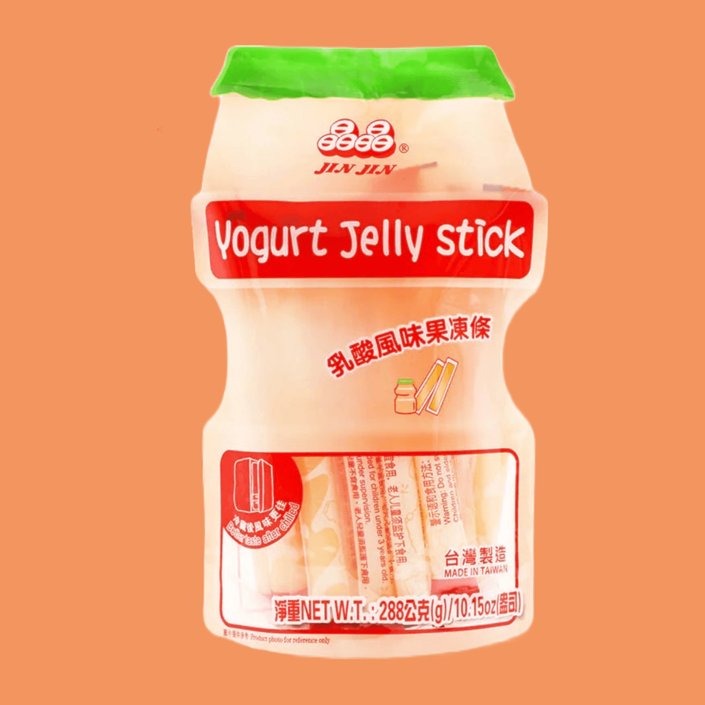 Jin Jin Yogurt Jelly Stick 288g - The Snacks Box - Asian Snacks Store - The Snacks Box - Korean Snack - Japanese Snack