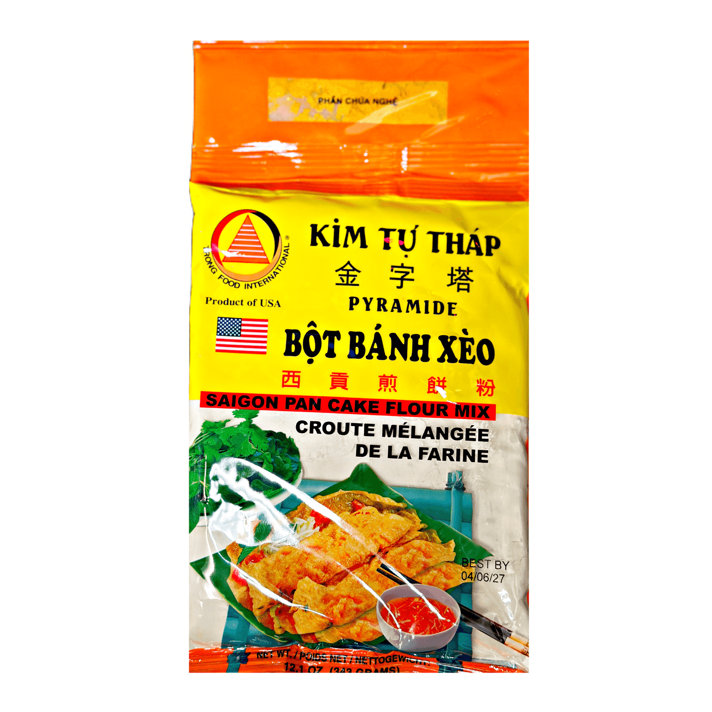 Kim Tu Thap Sai Gon Pan Cake “Banh Xeo” Flour Mix 343g - The Snacks Box - Asian Snacks Store - The Snacks Box - Korean Snack - Japanese Snack