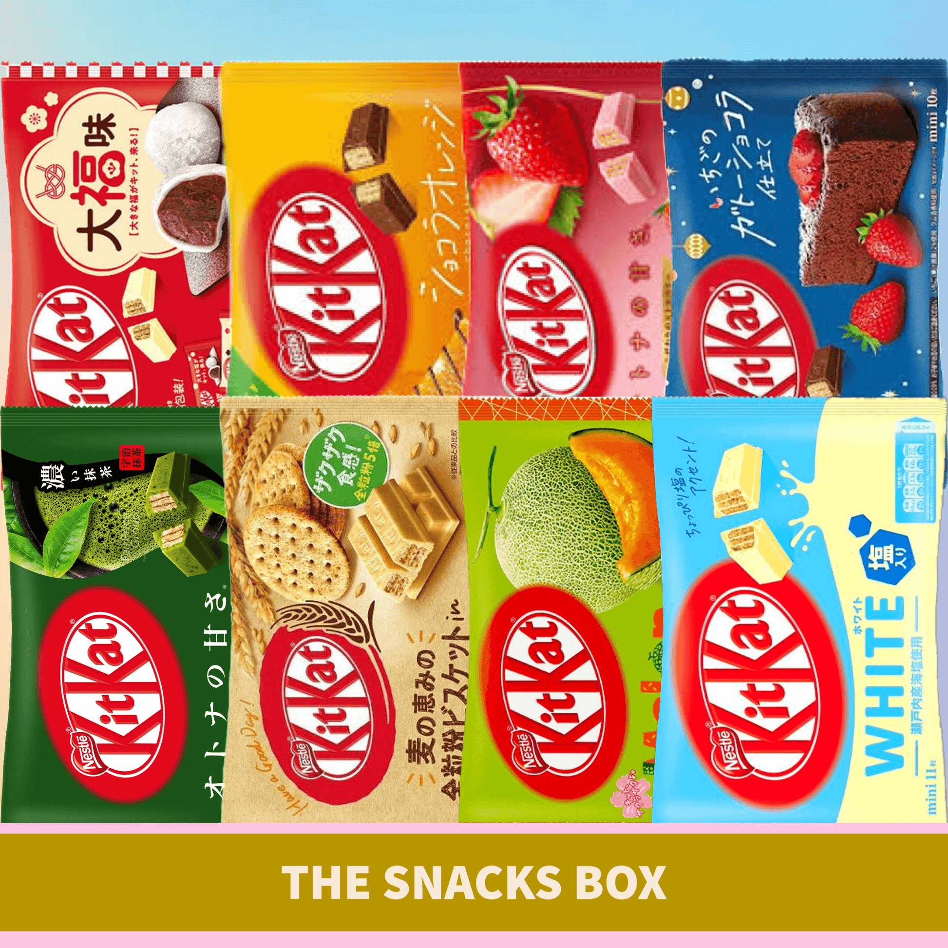 Kit Kat Lovers Box - The Snacks Box - Asian Snacks Store - The Snacks Box - Korean Snack - Japanese Snack