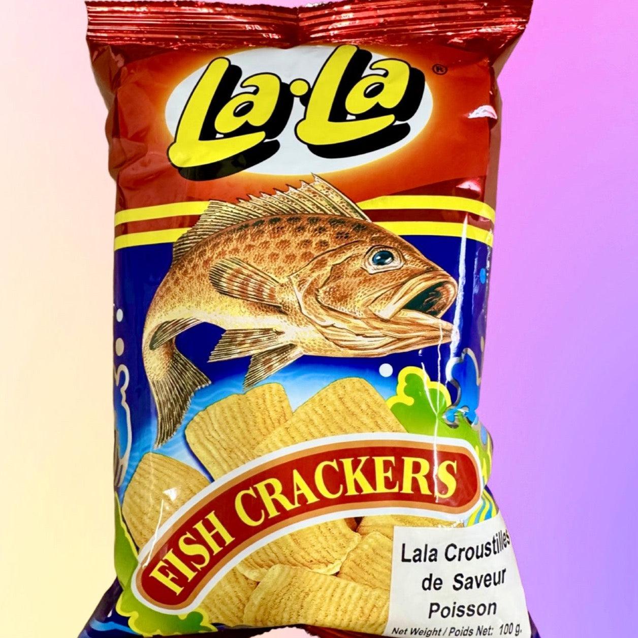 LaLa Fish Crackers(100G) - The Snacks Box - Asian Snacks Store - The Snacks Box - Korean Snack - Japanese Snack