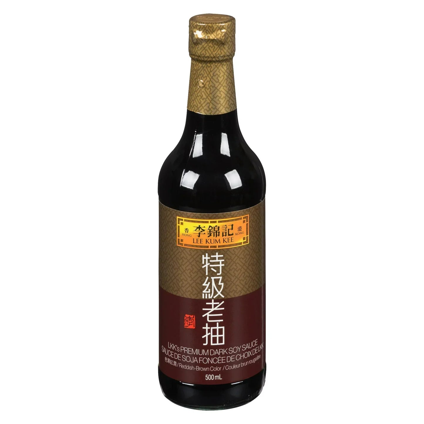 Lee Kum Kee Premium Dark Soy Sauce 500ml - The Snacks Box - Asian Snacks Store - The Snacks Box - Korean Snack - Japanese Snack