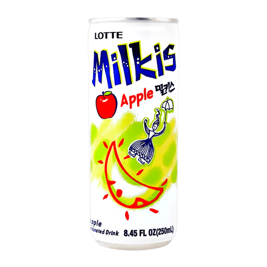 Lotte Apple Carbonated Drink 250ml - The Snacks Box - Asian Snacks Store - The Snacks Box - Korean Snack - Japanese Snack