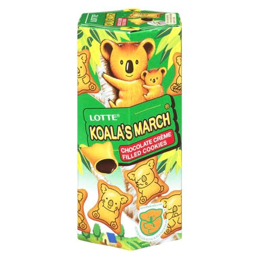 Lotte Koala’s March Chocolate Cream Filled Cookies 41g - The Snacks Box - Asian Snacks Store - The Snacks Box - Korean Snack - Japanese Snack