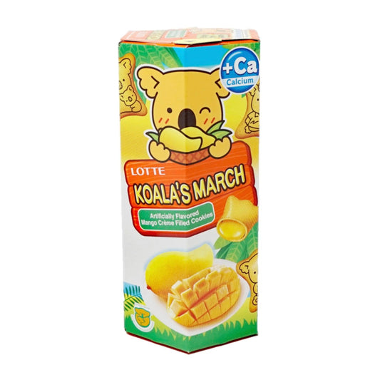 Lotte Koala’s March Mango Cream Filled Cookies 41g - The Snacks Box - Asian Snacks Store - The Snacks Box - Korean Snack - Japanese Snack