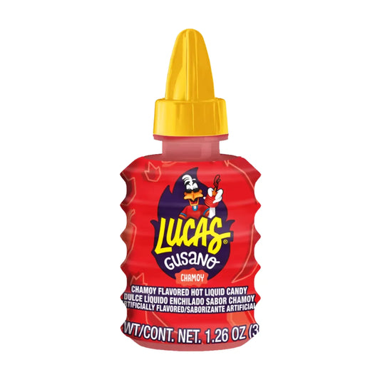 Lucas Gusano Chamoy Hot Liquid Candy 36g - The Snacks Box - Asian Snacks Store - The Snacks Box - Korean Snack - Japanese Snack