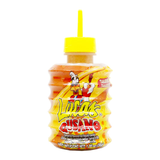 Lucas Gusano Tamarind Hot Liquid Candy - The Snacks Box - Asian Snacks Store - The Snacks Box - Korean Snack - Japanese Snack