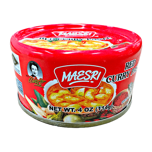 Maesri Red Curry Paste 114g - The Snacks Box - Asian Snacks Store - The Snacks Box - Korean Snack - Japanese Snack