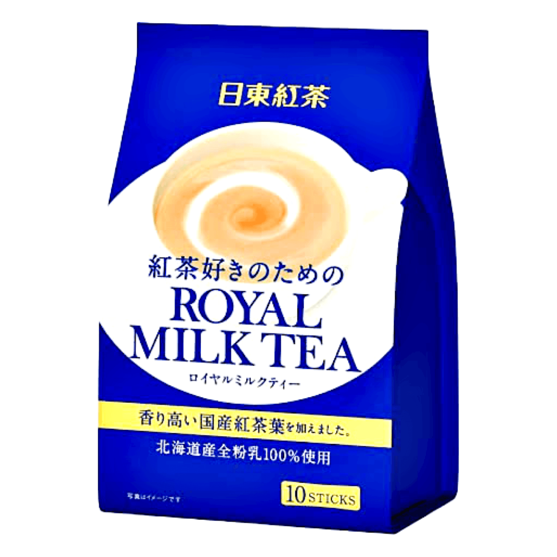 Mitsui Norin Instant Royal Milk Tea 10 Sticks - The Snacks Box - Asian Snacks Store - The Snacks Box - Korean Snack - Japanese Snack