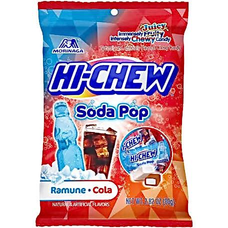 Morinaga Hi Chew Soda Pop 80g - The Snacks Box - Asian Snacks Store - The Snacks Box - Korean Snack - Japanese Snack
