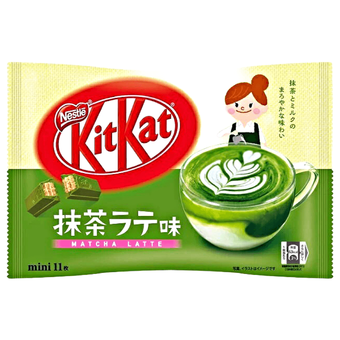 Nestle Kit Kat Mini Matcha Latte 10pcs - The Snacks Box - Asian Snacks Store - The Snacks Box - Korean Snack - Japanese Snack