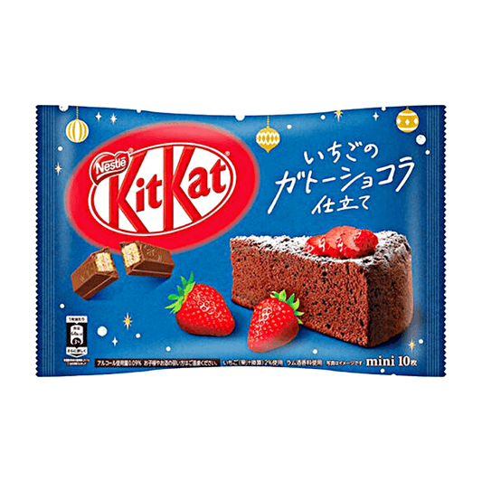 Nestle KitKat Mini Strawberry Chocolate Cake 10pcs - The Snacks Box - Asian Snacks Store - The Snacks Box - Korean Snack - Japanese Snack