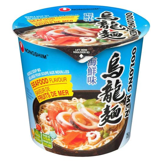 Nongshim Seafood Noodles Cups - The Snacks Box - Asian Snacks Store - The Snacks Box - Korean Snack - Japanese Snack