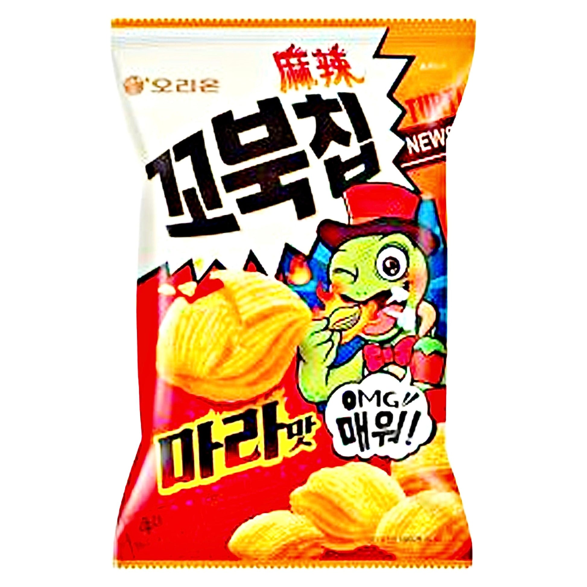 Orion Turtle Chips Mala 80g - The Snacks Box - Asian Snacks Store - The Snacks Box - Korean Snack - Japanese Snack