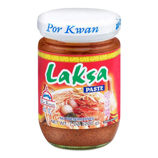 Por Kwan Laksa Paste 200g - The Snacks Box - Asian Snacks Store - The Snacks Box - Korean Snack - Japanese Snack