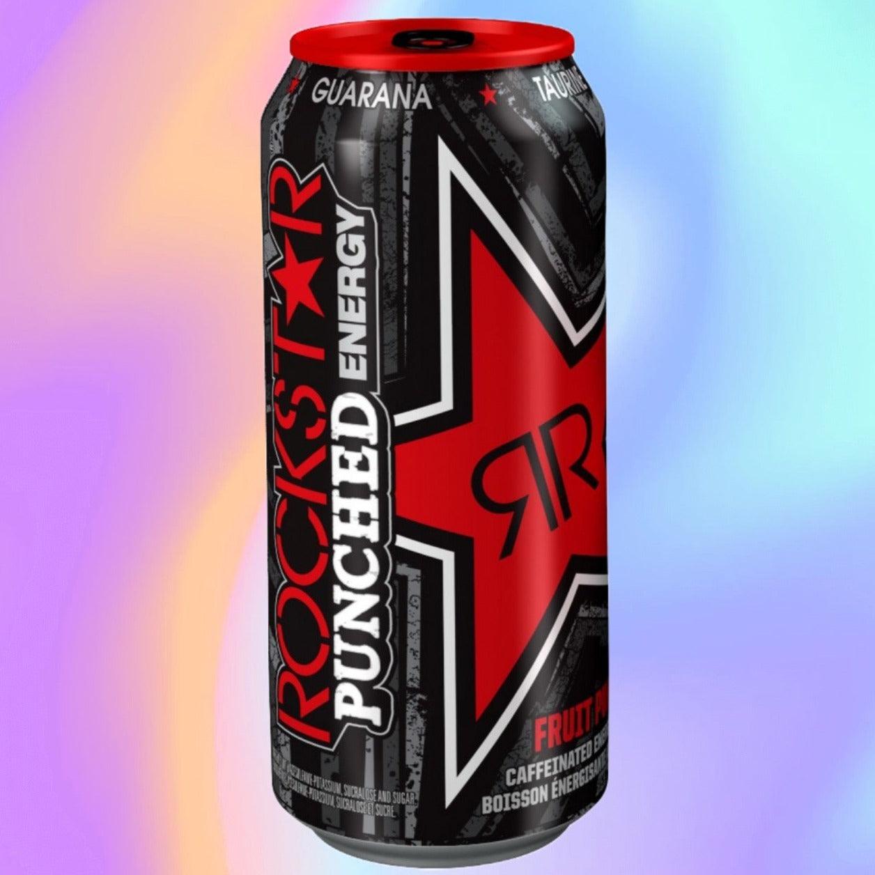 Rockstar Fruit Punch Energy Drink - The Snacks Box - Asian Snacks Store - The Snacks Box - Korean Snack - Japanese Snack