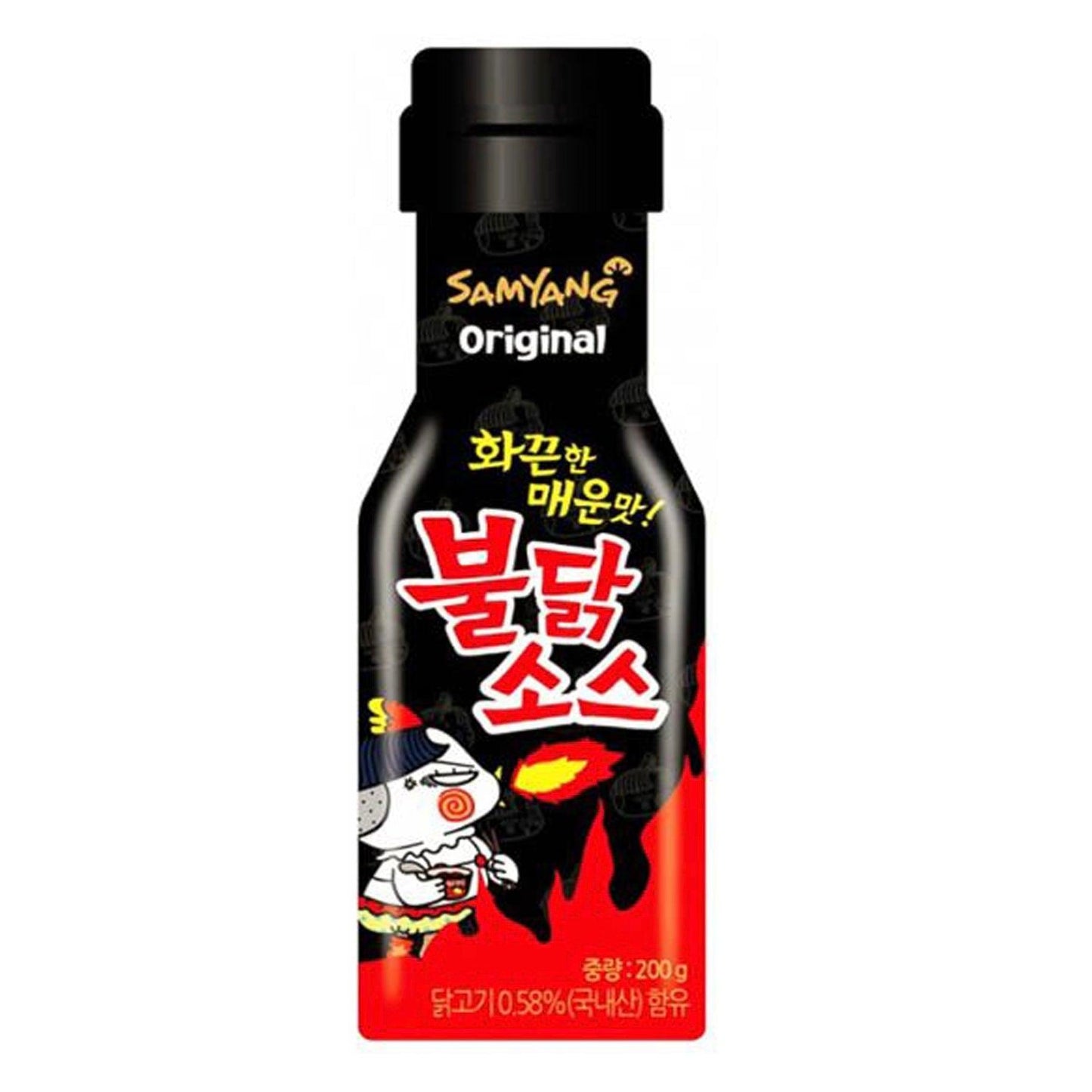 SamYang Buldak Korean Spicy Hot Sauce 200g - The Snacks Box - Asian Snacks Store - The Snacks Box - Korean Snack - Japanese Snack