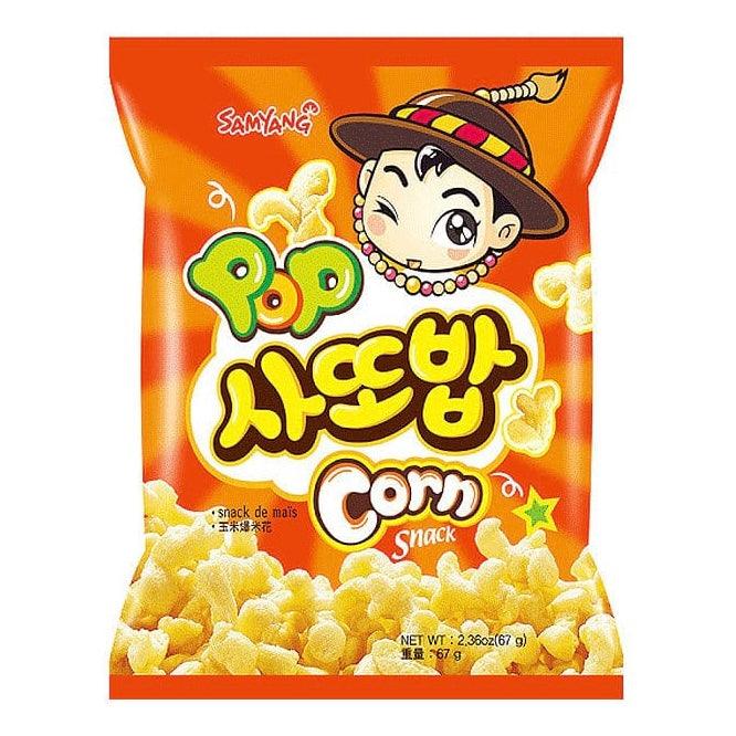 Samyang Popcorn Snack 67g - The Snacks Box - Asian Snacks Store - The Snacks Box - Korean Snack - Japanese Snack