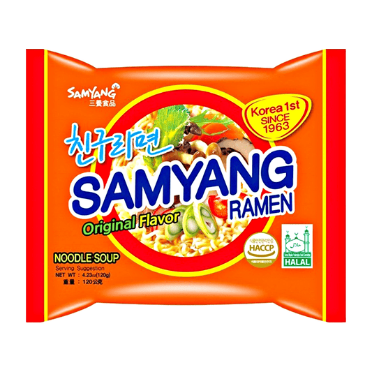 Samyang Ramen Original Flavor 120g - The Snacks Box - Asian Snacks Store - The Snacks Box - Korean Snack - Japanese Snack