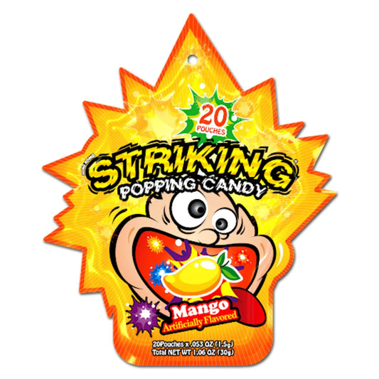 Striking Popping Candy Mango(30G) - The Snacks Box - Asian Snacks Store - The Snacks Box - Korean Snack - Japanese Snack