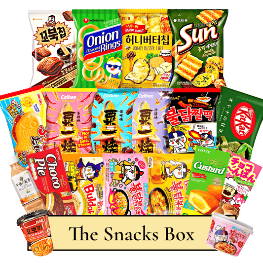 The Snacks Box Choice Treat Box 30 Count - The Snacks Box - Asian Snacks Store - The Snacks Box - Korean Snack - Japanese Snack