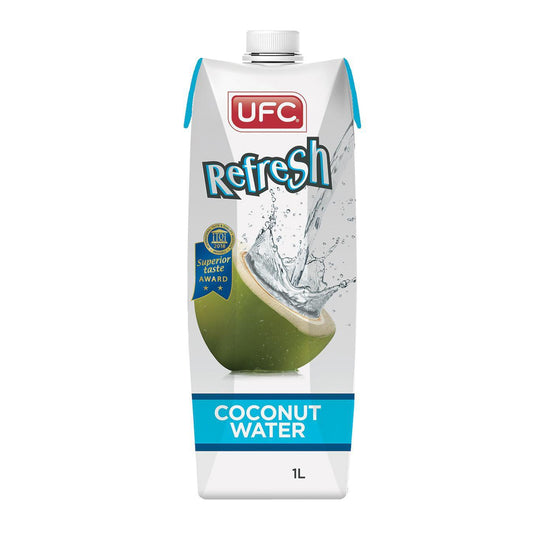 UFC Refresh 100% Coconut Water 1L - The Snacks Box - Asian Snacks Store - The Snacks Box - Korean Snack - Japanese Snack