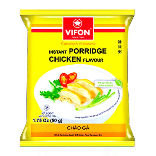 Vifon Instant Porridge Chicken Flavor 50g - The Snacks Box - Asian Snacks Store - The Snacks Box - Korean Snack - Japanese Snack