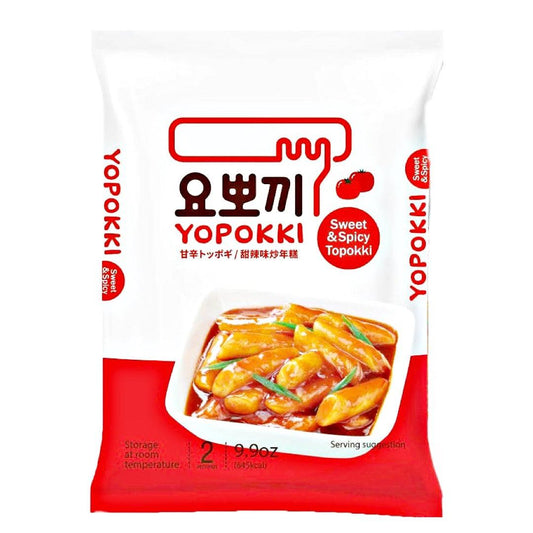 Young Poong Sweet & Spicy Yopokki 240g - The Snacks Box - Asian Snacks Store - The Snacks Box - Korean Snack - Japanese Snack
