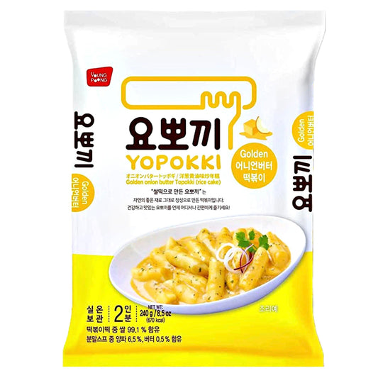 Young Poong Yopokki Onion Butter 240g - The Snacks Box - Asian Snacks Store - The Snacks Box - Korean Snack - Japanese Snack