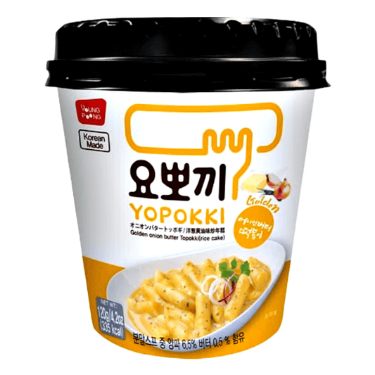 Young Poong Yopokki Onion Butter Cup - The Snacks Box - Asian Snacks Store - The Snacks Box - Korean Snack - Japanese Snack